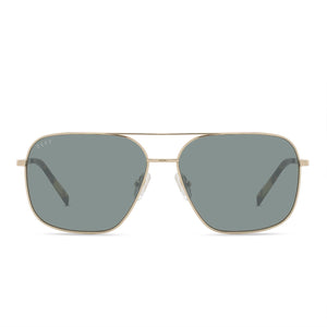 DIFF EYEWEAR Jonas gold g15 polarized Sunglasses