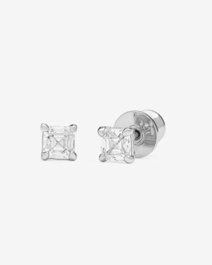 Melinda Maria Queens 4mm Studs in Silver