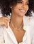 Melinda Maria Isla Tennis Necklace 16' in Gold