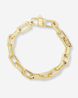 Melinda Maria Lil' Frankie Chain Bracelet in Gold 6.5