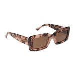 DIFF Indy Himalayan Tort + Brown Sunglasses