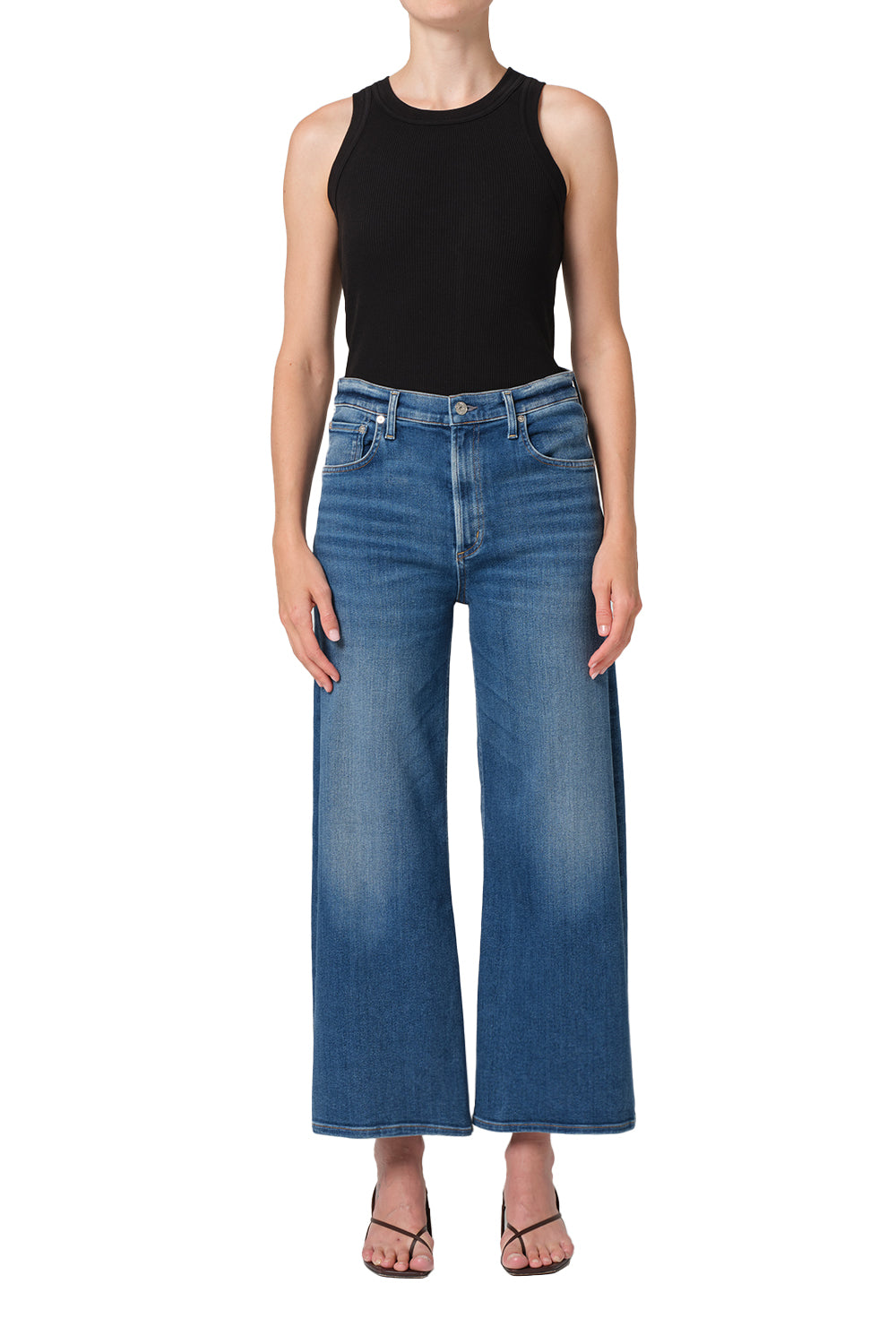 Citizens of Humanity LYRA WIDE LEG CROP IN AMBRY