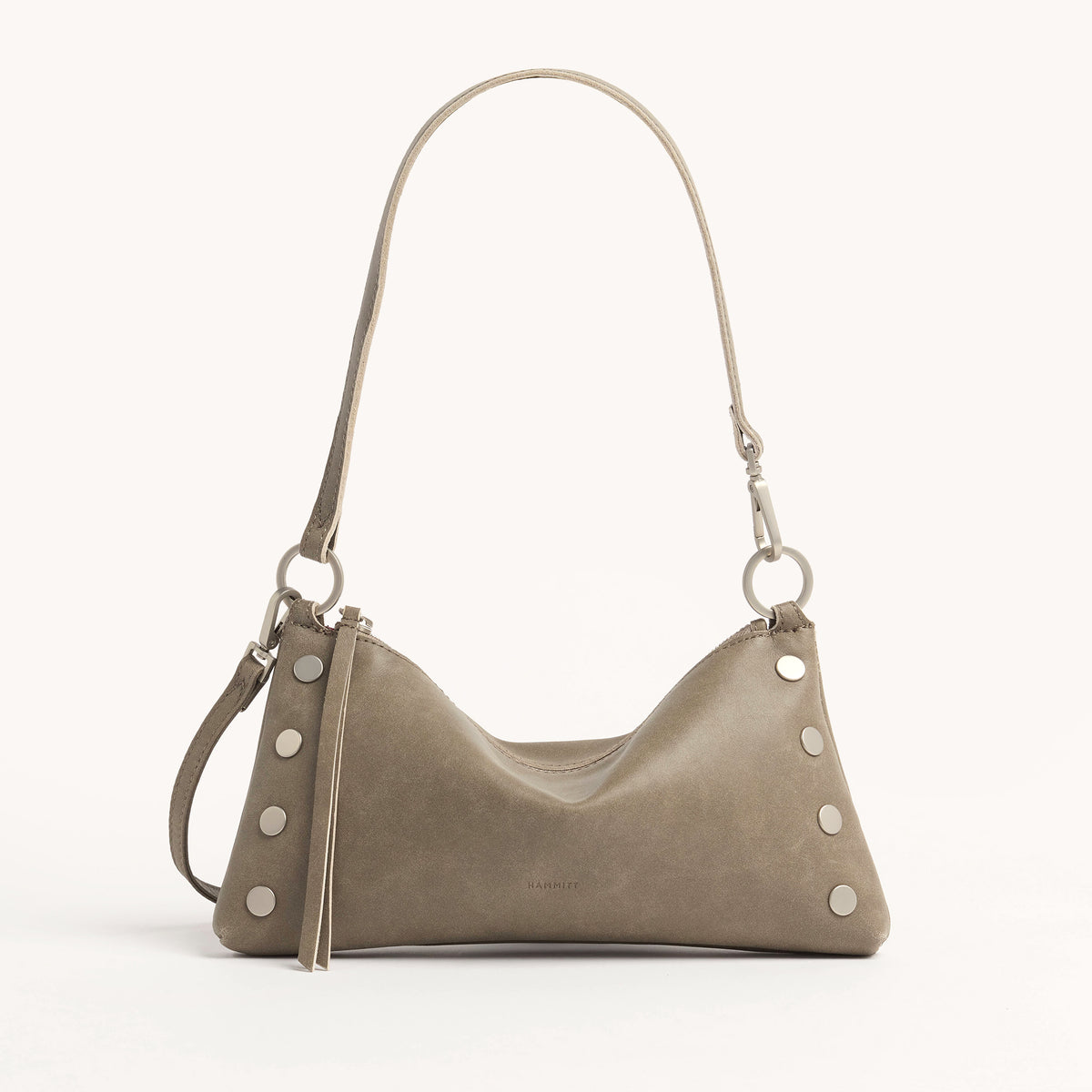 Hammitt Kyle Leather Handbag in Pewter