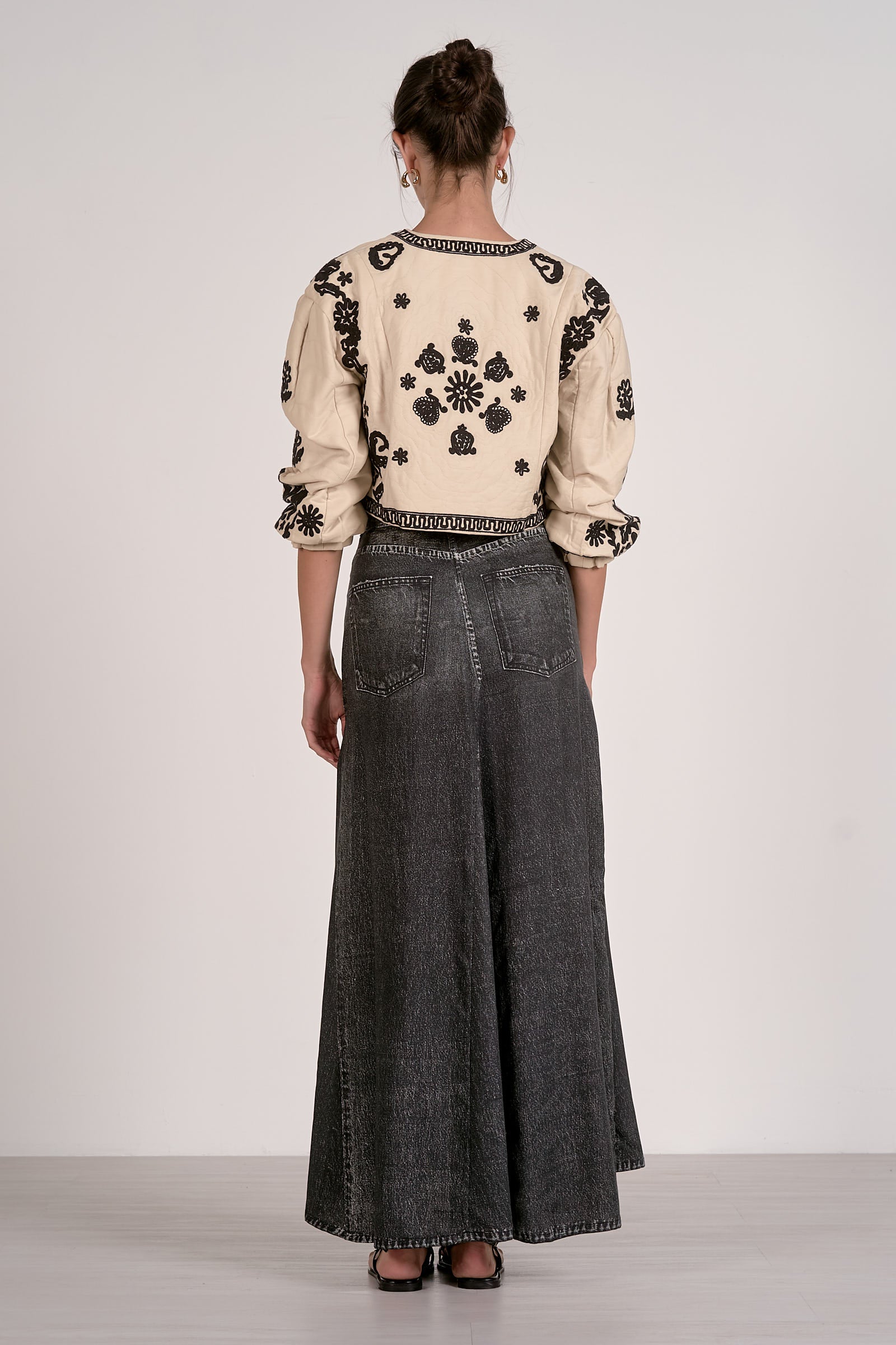 Jacket Tie Front Boho Jacket