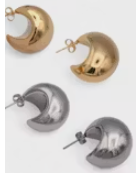 Farrah B EYES ON ME Dome Earrings