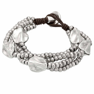 Uno De 50 A Beautiful Mind Silver Bracelet