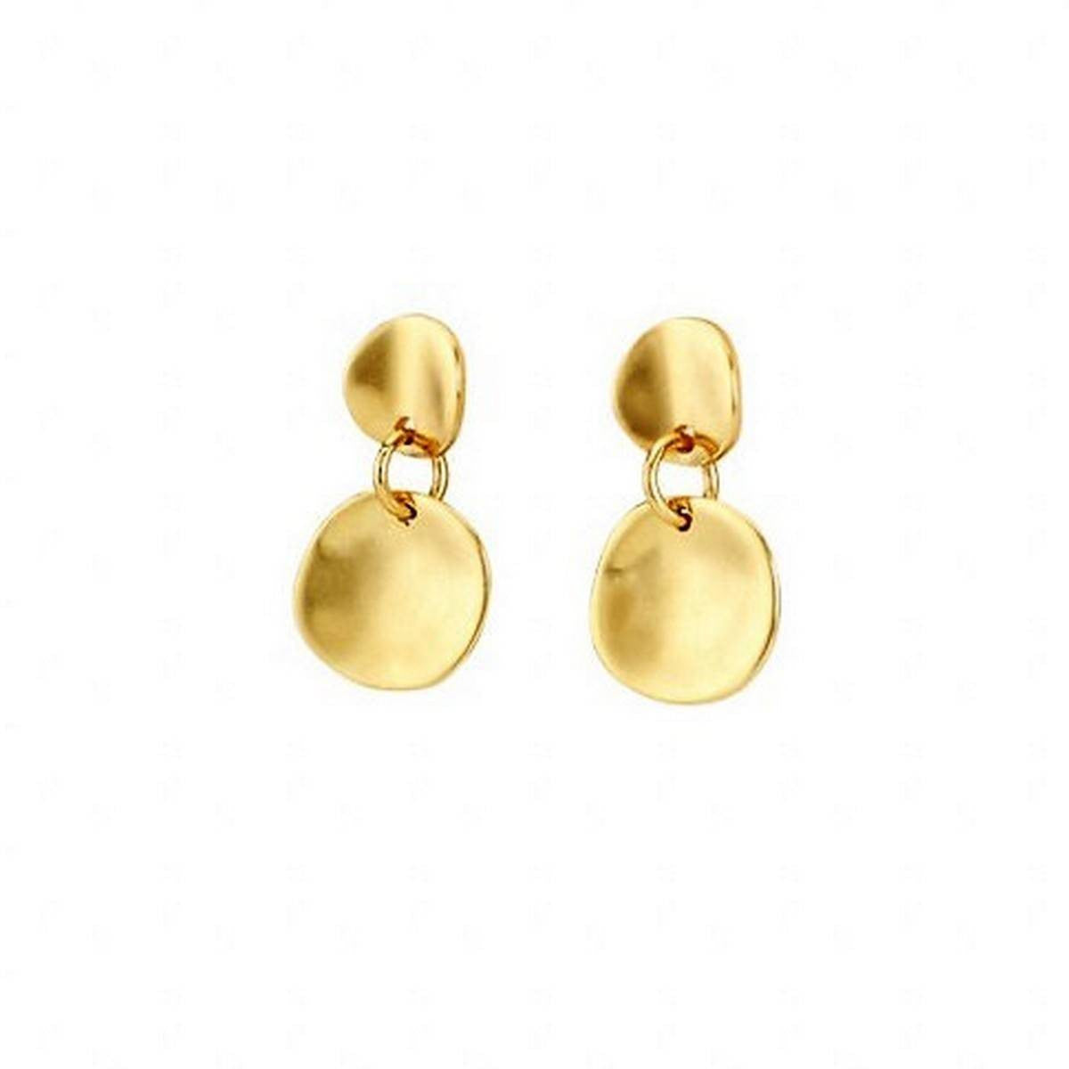 Uno De 50 Gold Scales Earrings