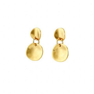 Uno De 50 Gold Scales Earrings