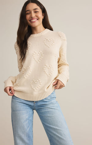 Z Supply Sweet Thing Sweater in Sandstone