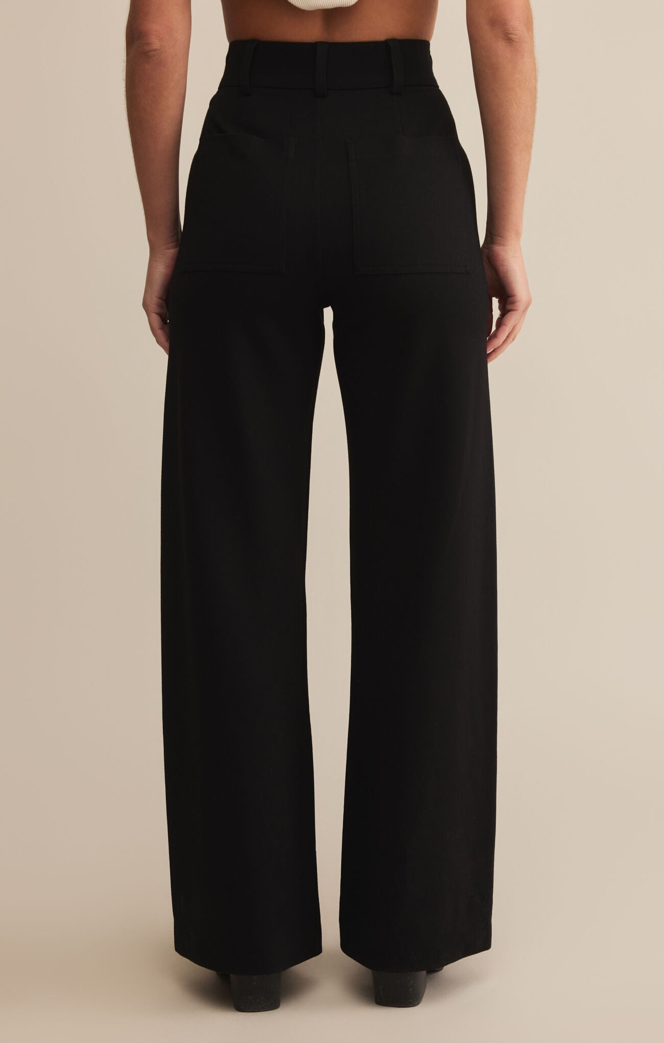 Z Supply DO IT ALL RILYNN PANT BLACK