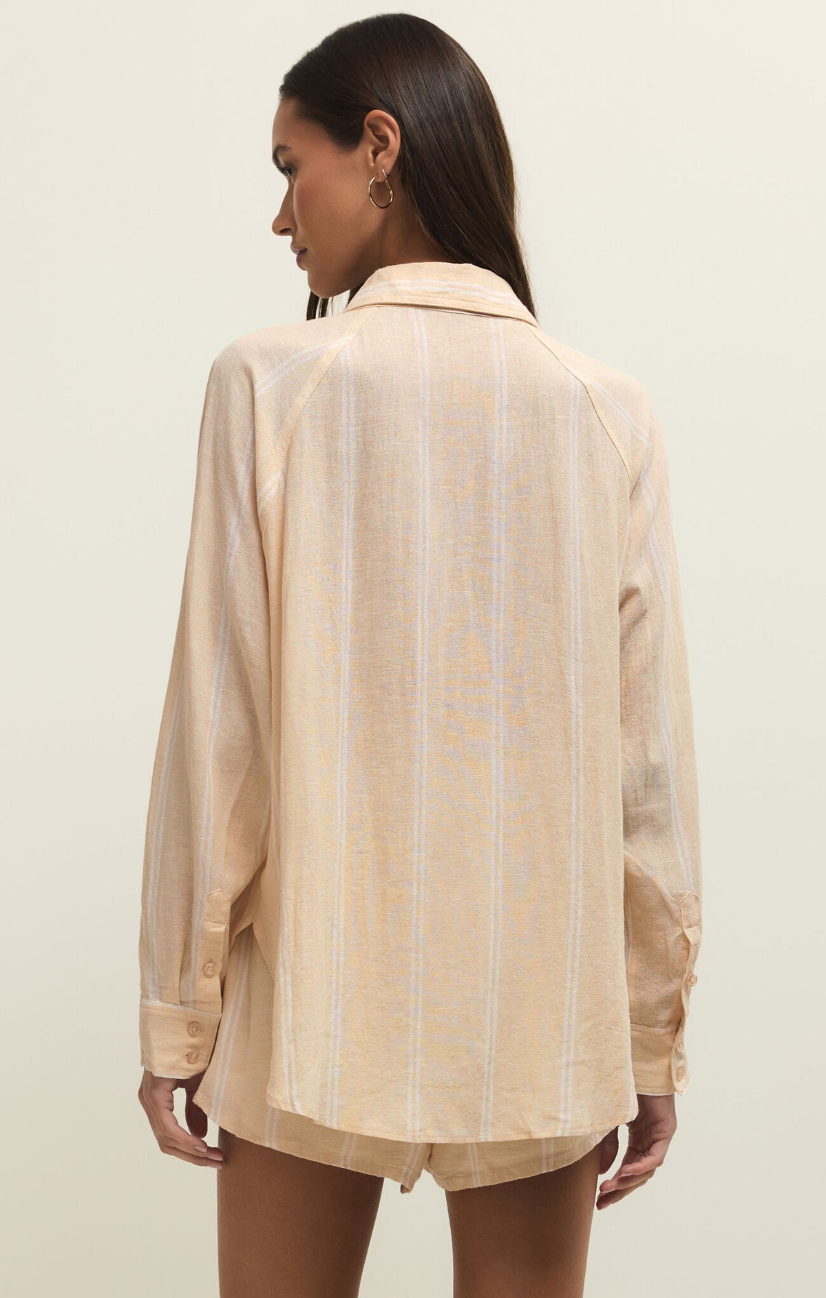 Z Supply The Perfect Line Top in Custard