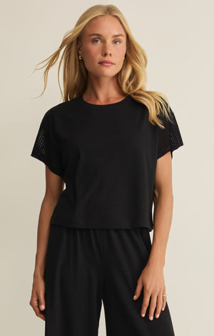 Z Supply Banyan Black Top