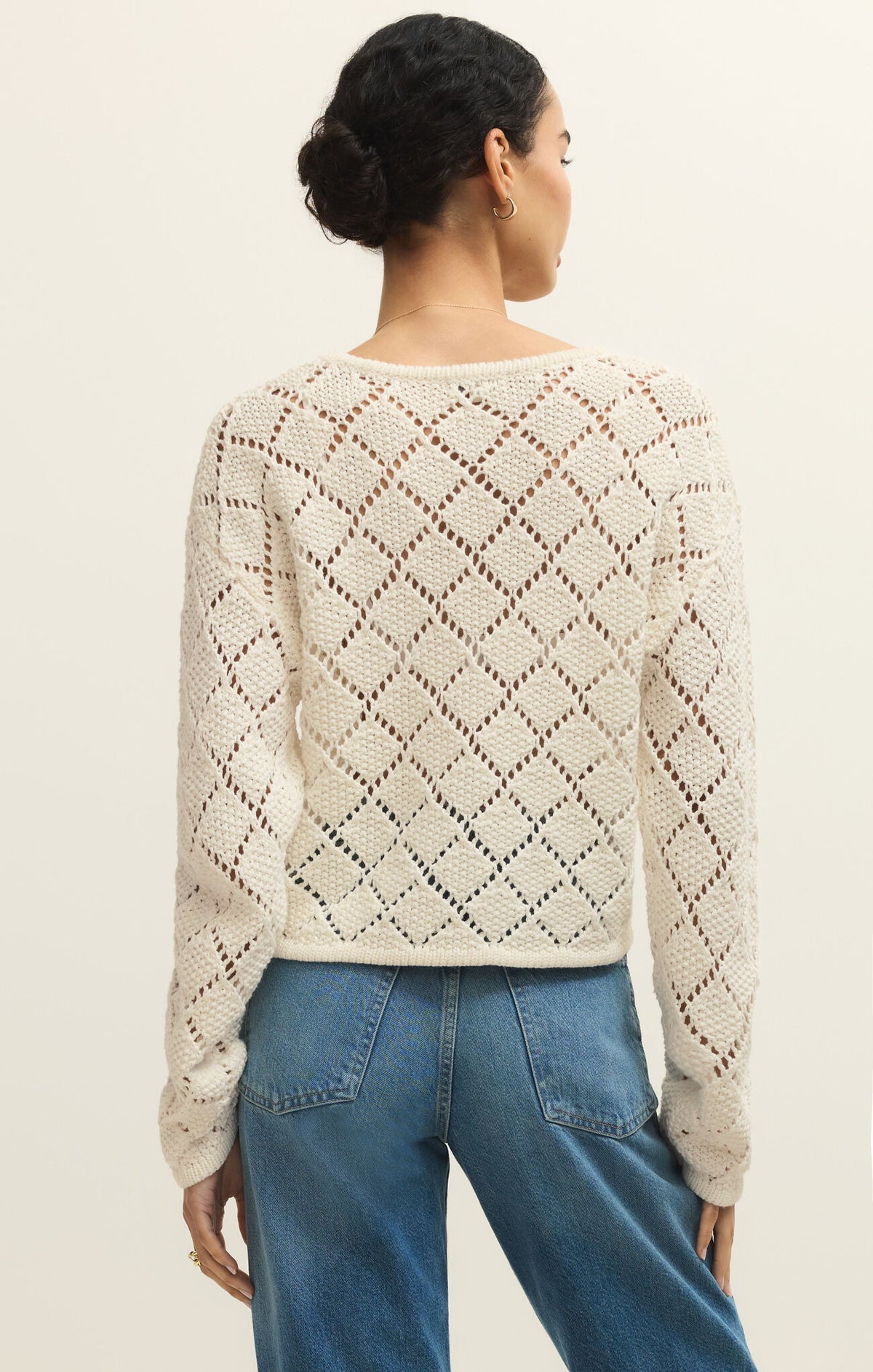 Z Supply Hullen Crochet Sweater - 2 Colors