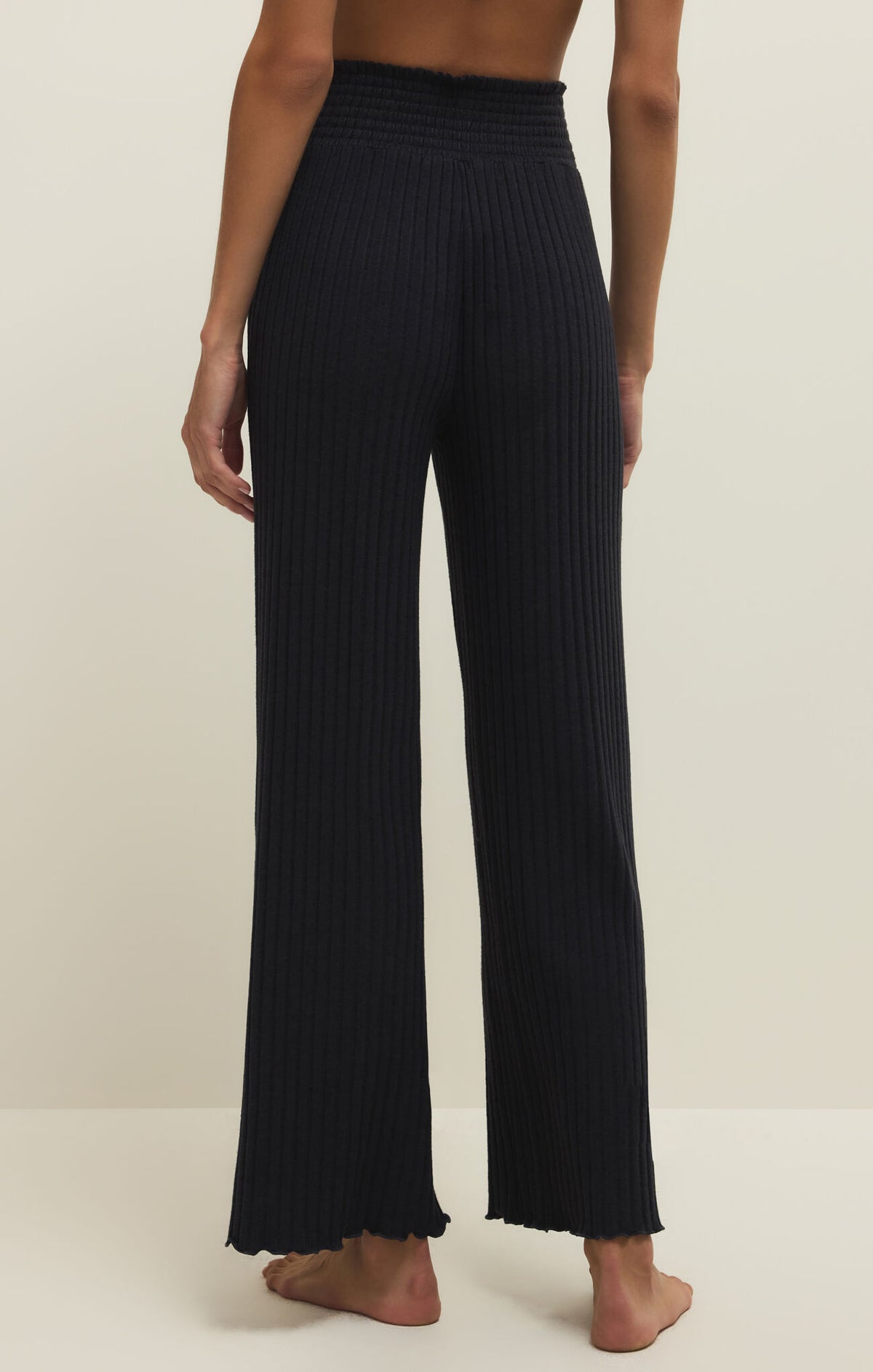 Z Supply Dawn Smocked Rib Pant