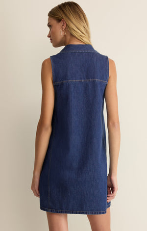 Z Supply New Day Denim Mini Dress