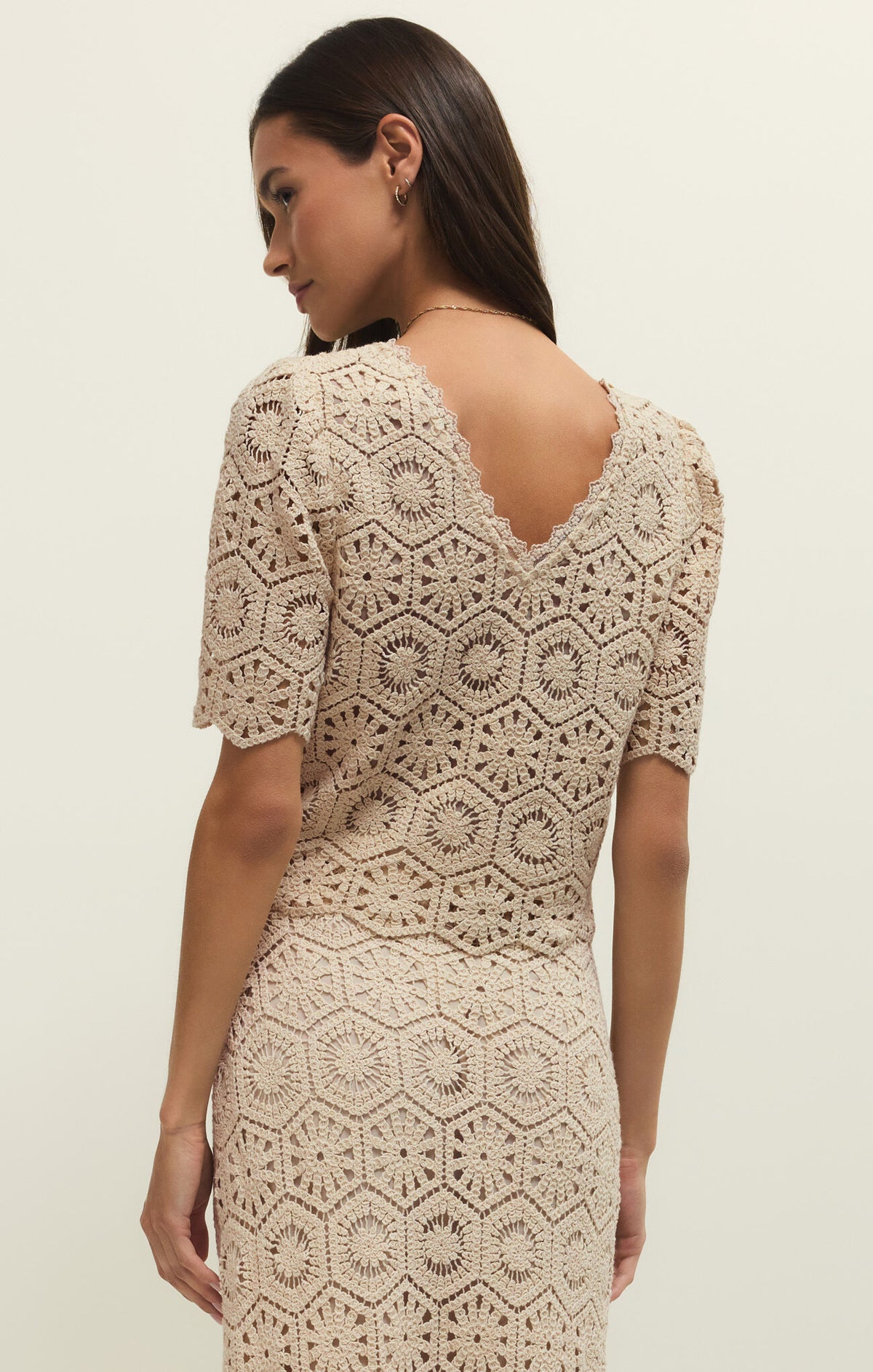 Z Supply Raquel Lace Top