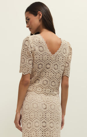 Z Supply Raquel Lace Top