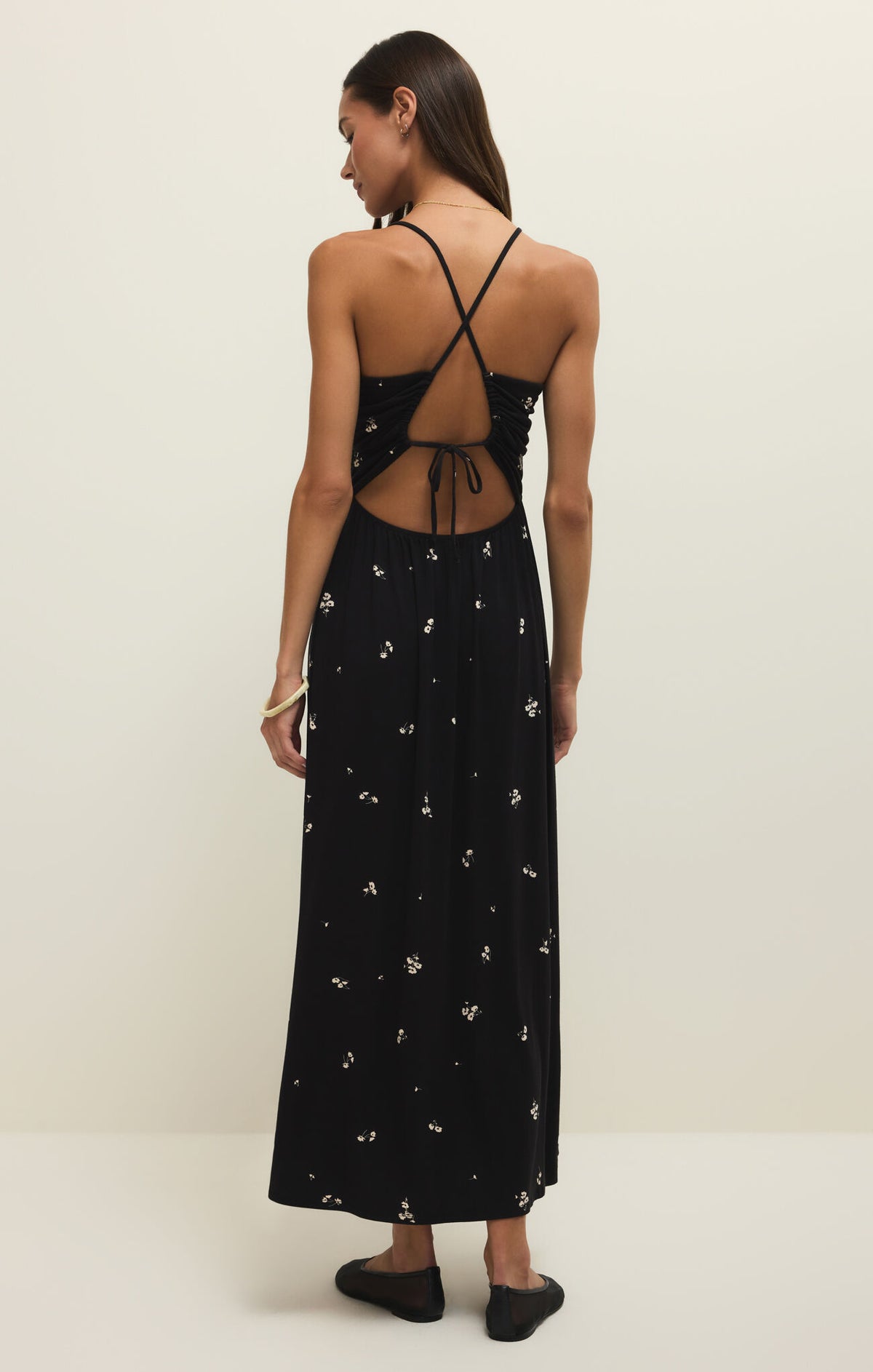 Z Supply Cannes Nala Ditsy Maxi Dress