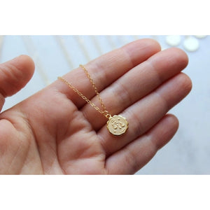 Gold Zodiac Necklace