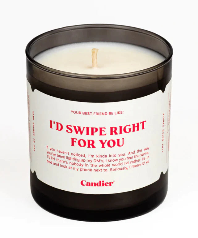 Swipe Right Soy Candle