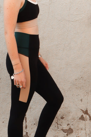 POWER COLOR BLOCK 7/8 LEGGING