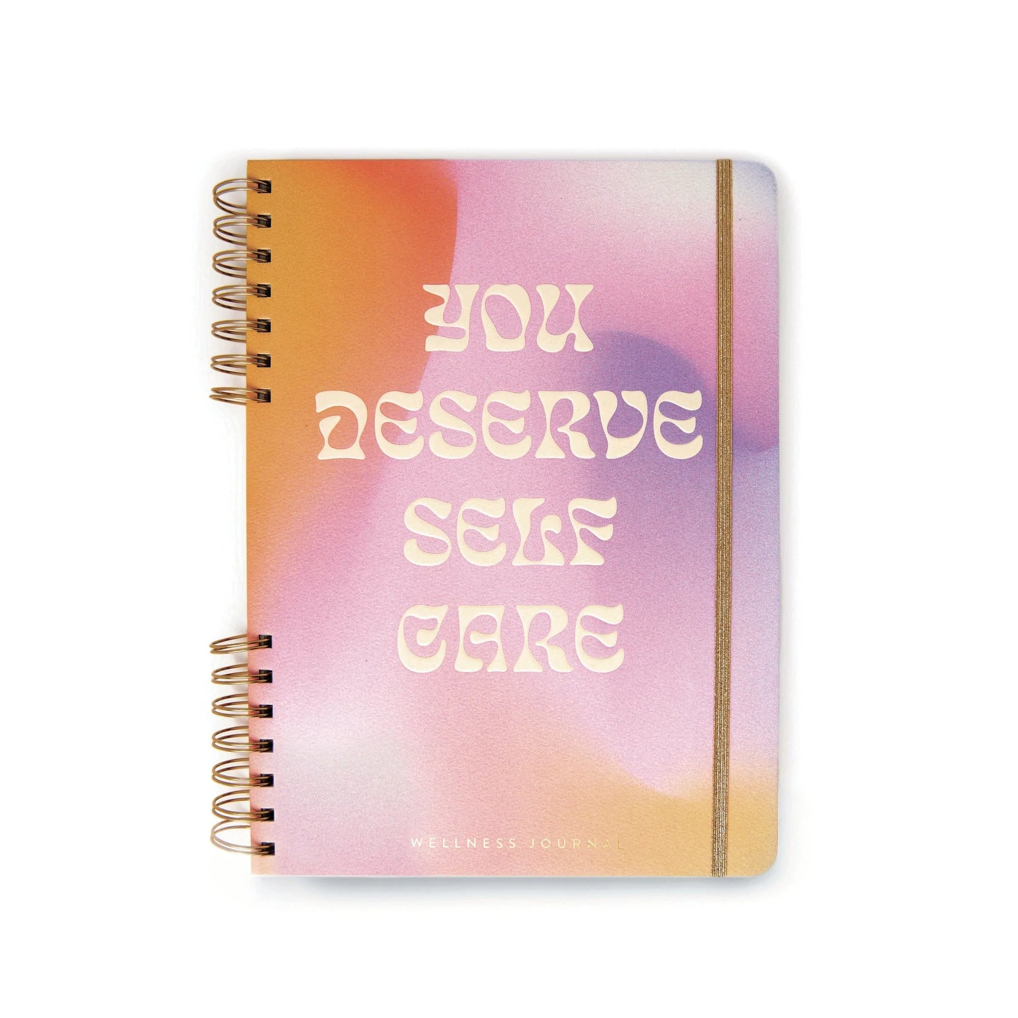 YOU DESERVE THE BEST Wellness Gratitude JOURNAL