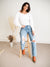 Agolde Jeans 90's jean Straight High Waist in fall out Denim 