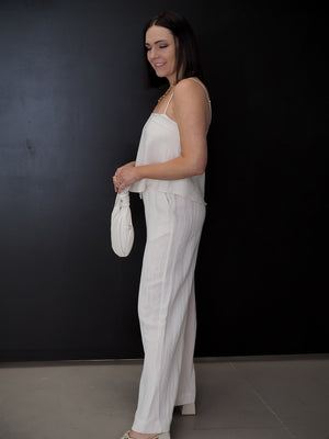 Z Supply White Seashore Pants