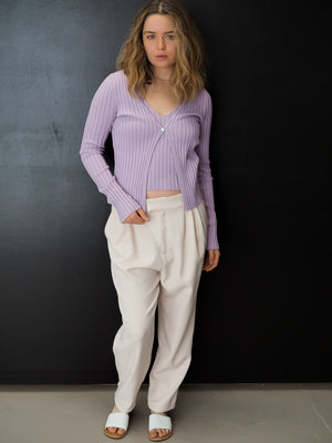 By Together Meant to Be Lavender Sweater Set