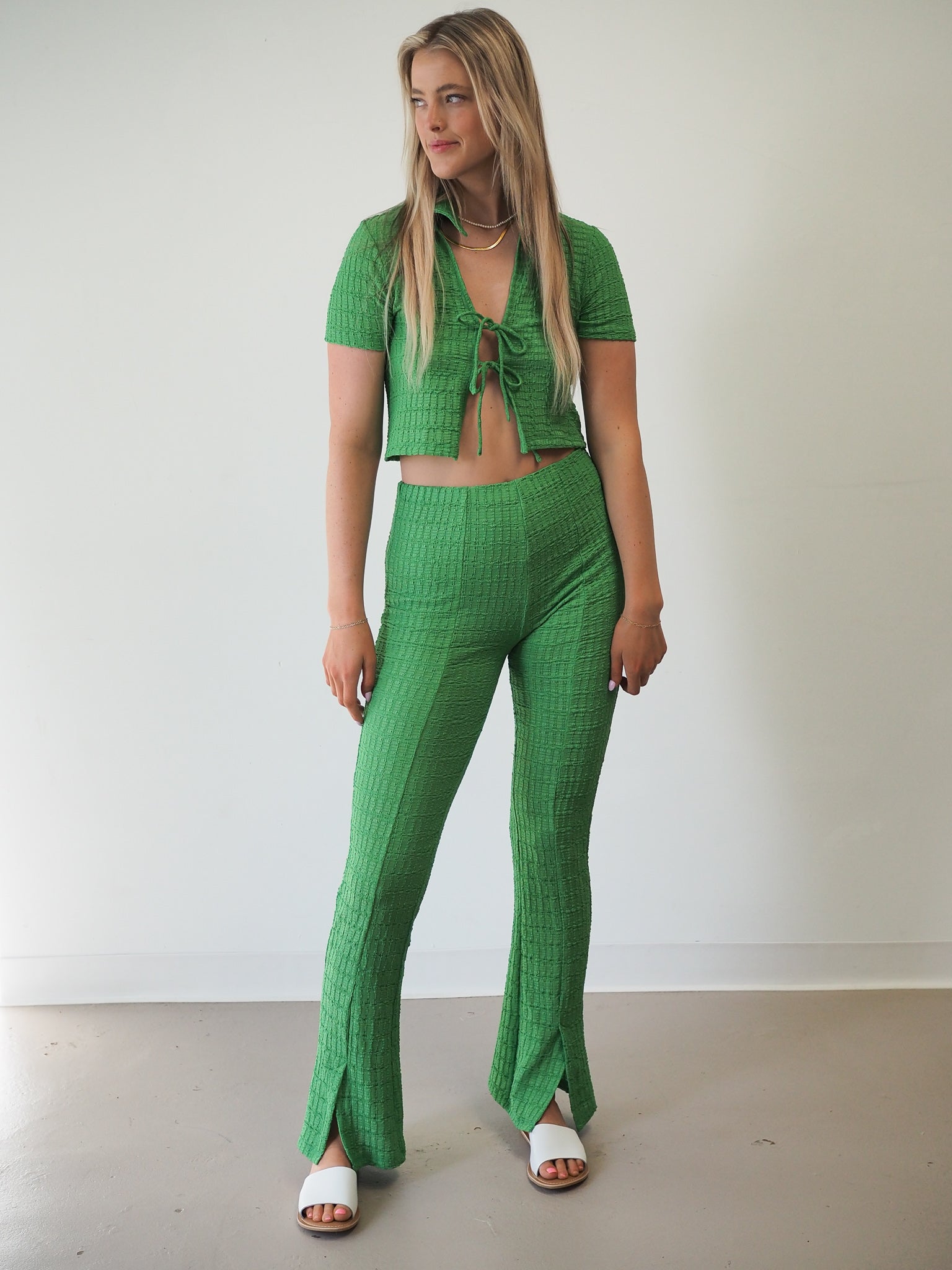 ASTR Green Zoey Pants