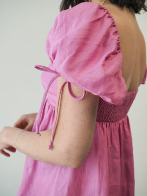 MICAELLA BABYDOLL LINED DRESS - 2 Colors