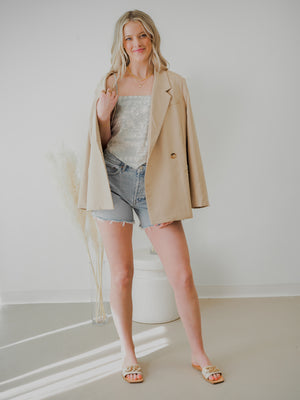 Hidden Hills Mocha Blazer