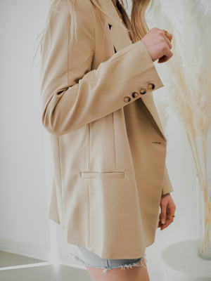 Hidden Hills Mocha Blazer