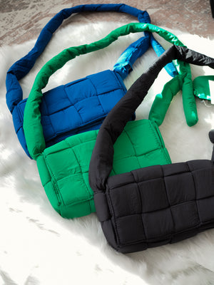 Cool Girl Textured Puffer Handbag - 3 Colors