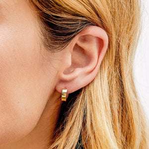 Gorjana Rose Huggie Earrings