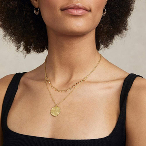 Gorjana Chloe Mini Necklace | gold and silver