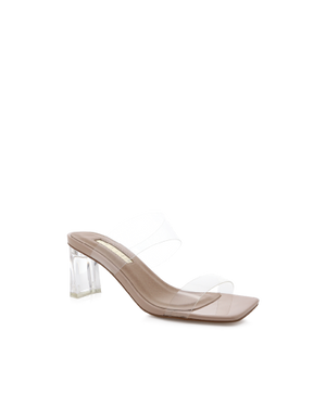 Billini Xenia Clear Heel Shoes